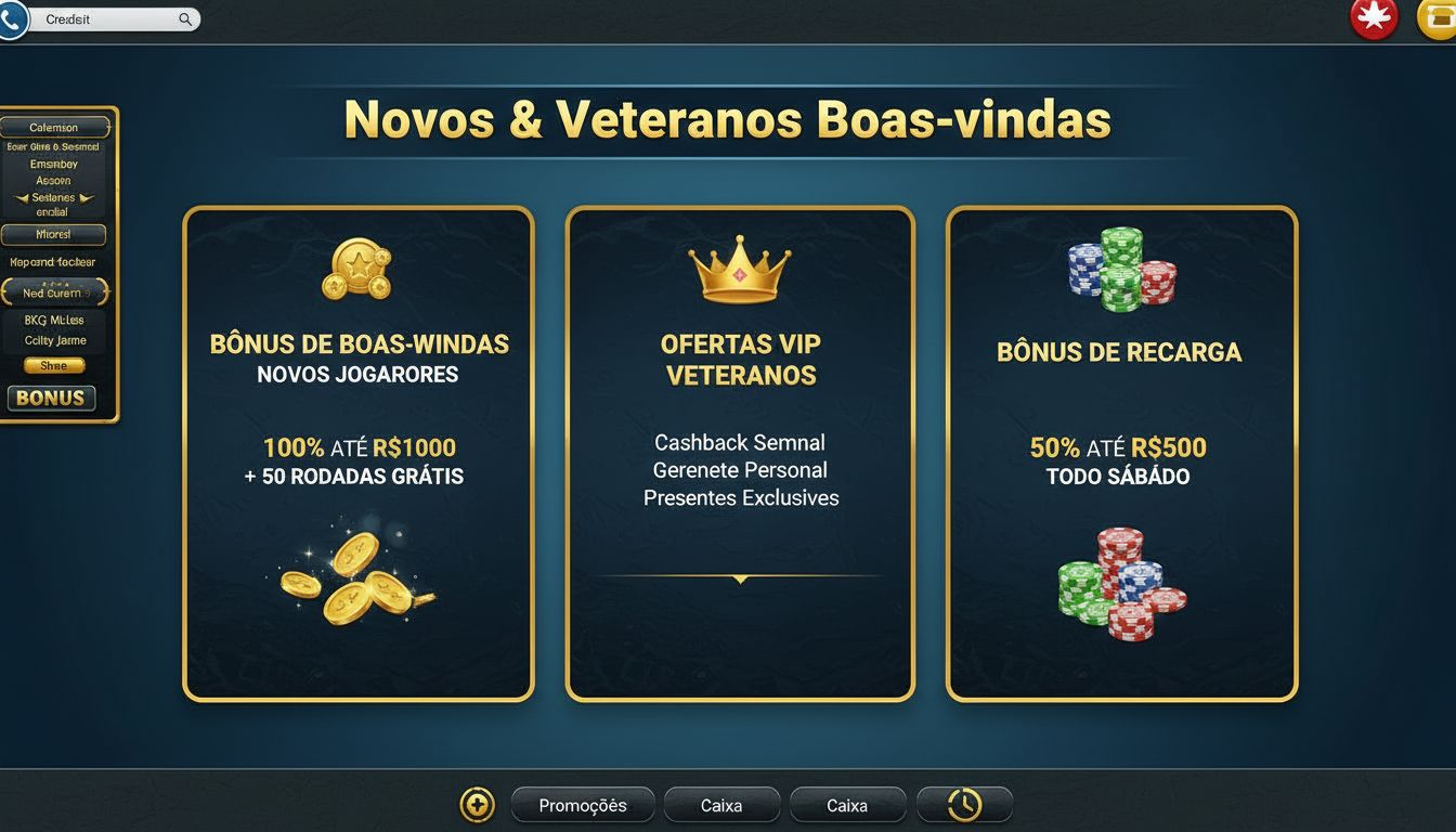 Novato recebendo bônus e veterano recebendo VIP 